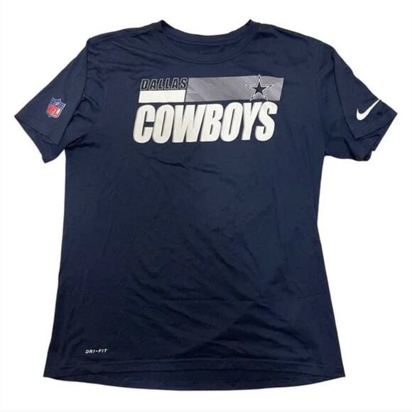 Nike Dallas Cowboys NFL Dri-FIT T-Shirt Mens Large Onfield Apparel Official - Picture 1 of 5